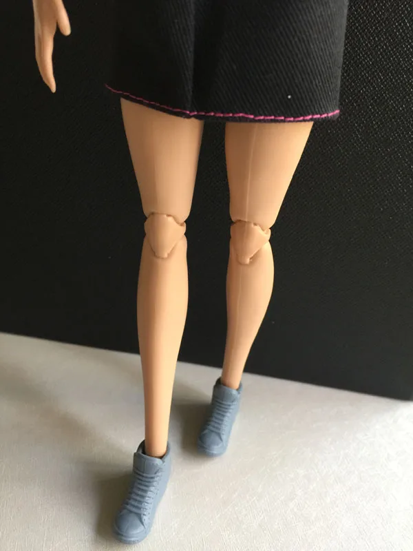 Обувь для кукол обувь на плоской подошве серая Барби BBI367|doll shoes|shoes for dollsflat doll shoes |
