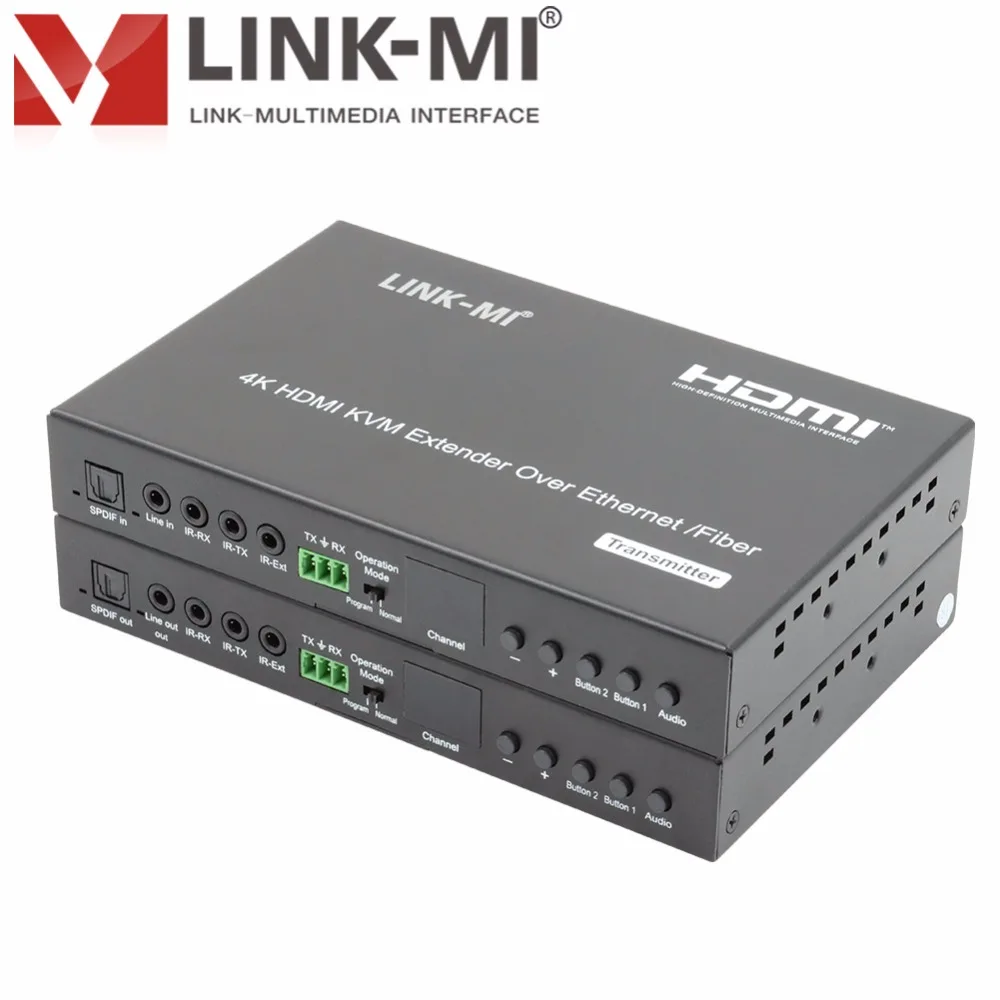 LM-EX57 4K2K HDMI+USB KVM Extender USB2.0 over IP 120m/Fiber optical up to 60KM 3.125G Single Mode 2km/20km/40km Support 3D | Электроника