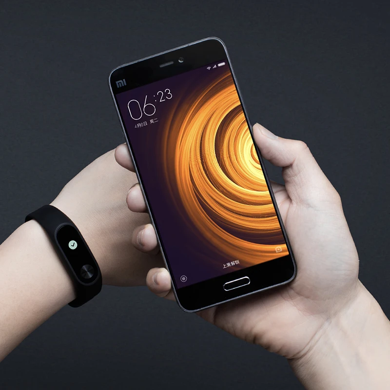 Оригинальный Смарт браслет Xiaomi Mi Band 2 OLED фитнес трекер монитор сердечного ритма