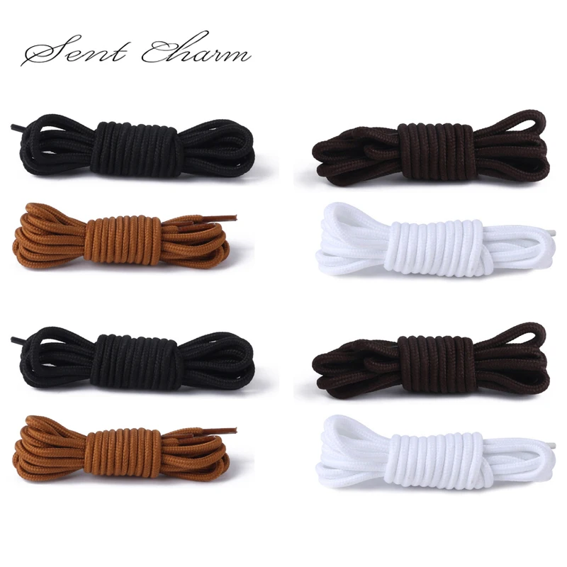 

SENTCHATM Shoe Laces Round Elastic Silicone Fat For Martin Boots Outdoors Lace In Shoelaces LT003