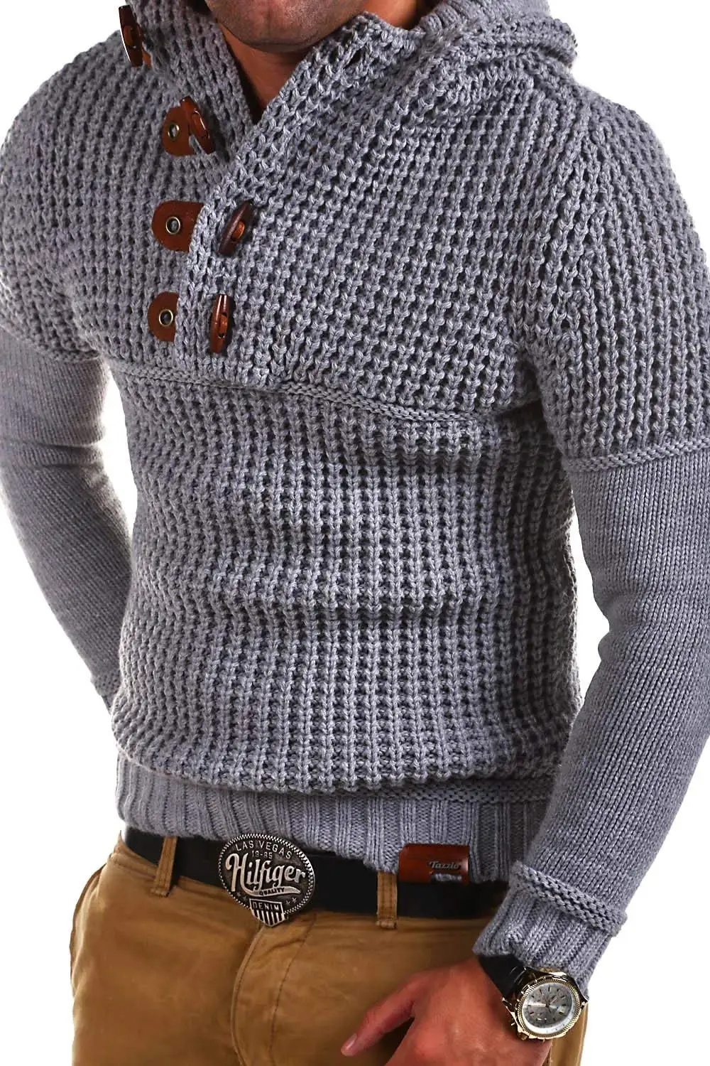 

2018 Mens Wool Sweater Pullover Long Sleeve Half-Zipper Sweater Jumper Knitwear Winter Cashmere Outerwears Male M-XXXL