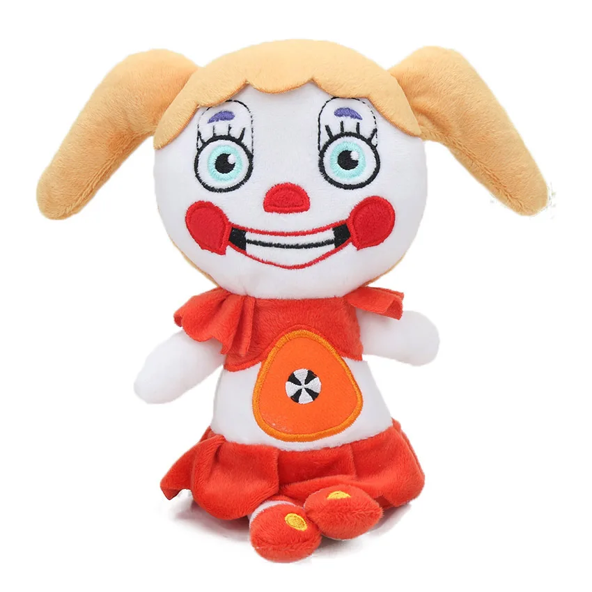 25cm baby 10 стилей FNAF Sister расположение Funtime Foxy Fazbear Ennard Ballora детские плюшевые игрушки пять ночей в коллекционные куклы Фредди - Цвет: 25cm baby