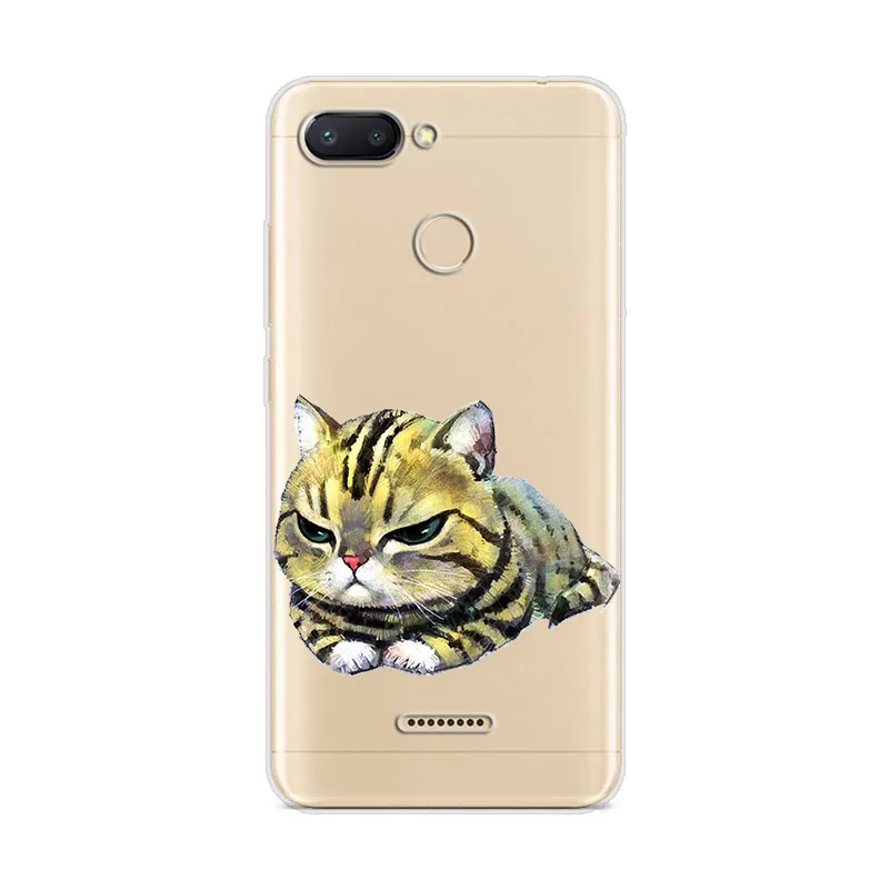 Чехол ciciber для Xiaomi Redmi 6 5 4 3 A X S Plus Pro S2 чехлы телефонов Note 7 мягкий чехол из ТПУ с