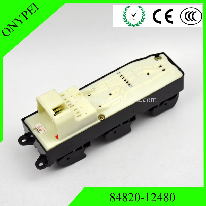 Главный переключатель стеклоподъемника 84820 12480 для Toyota Corolla 2000 2007 1zzfe 2nzfe 8482012480|window