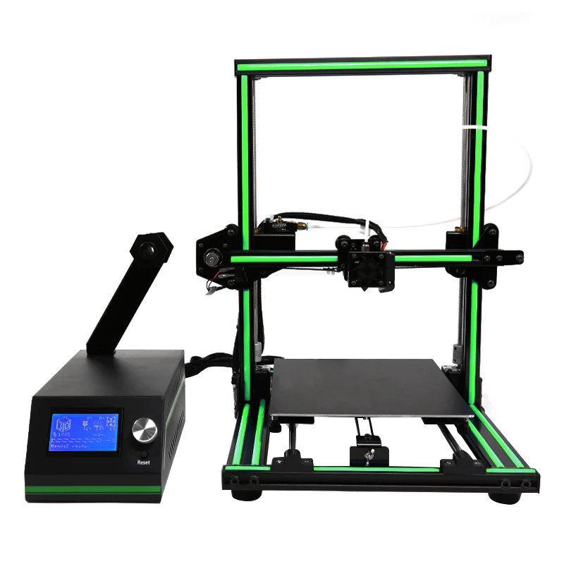 Anet DIY 3d принтер E10 алюминиевая рама высокое качество легко сборка ЖК-экран Hotbed SD