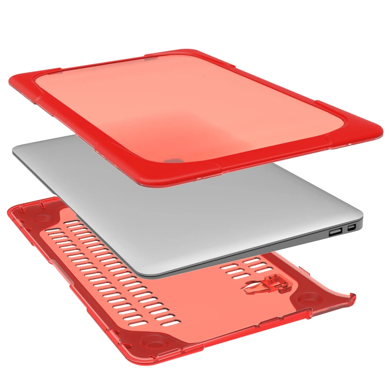 Чехол подставка для Macbook Air 11 A1465 A1370 6 дюймов защита от падения противоударный