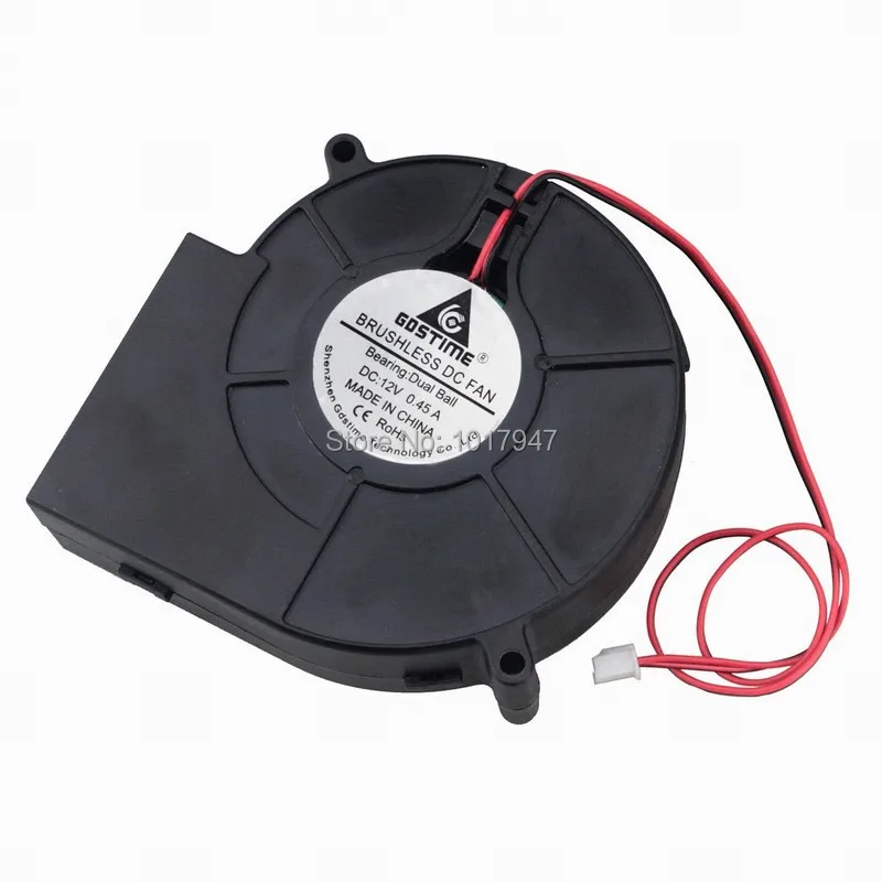 Вентилятор охлаждения 1 шт. 9733 90 мм 97x33 9 см постоянный ток 12 В 2Pin|blower leaf|fan bigfan computer |