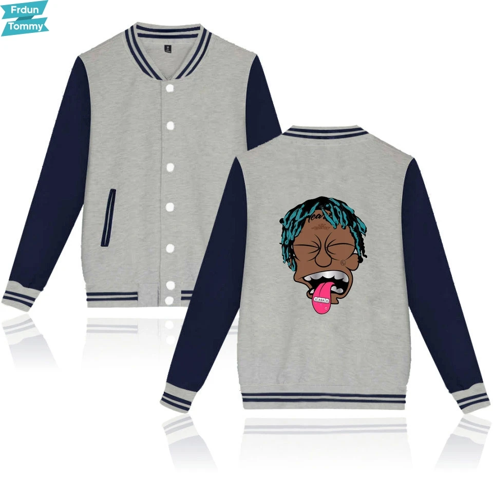 

LIL UZI VERT Fashion Rapper Jackets Fans Popular Baseball Jackets Men/Women Fashion Collage Hot Sale Long Sleeve Casual Clothes