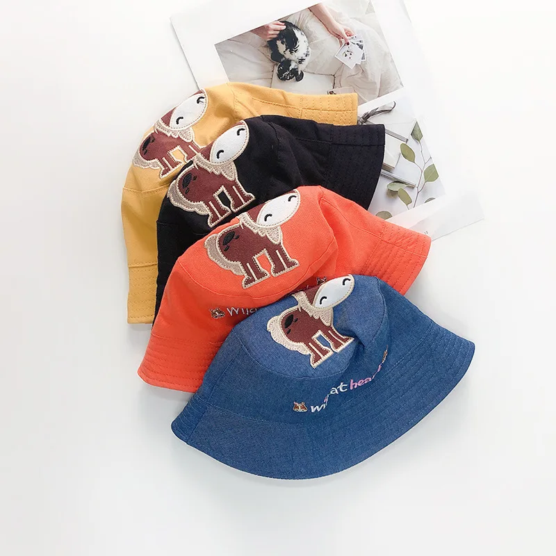 Панама детская летняя мультяшная пляжная шляпа аксессуары для детей | Аксессуары