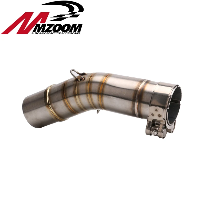 Мотоцикл выхлопная труба глушителя промежуточное звено контакта трубки для SUZUKI