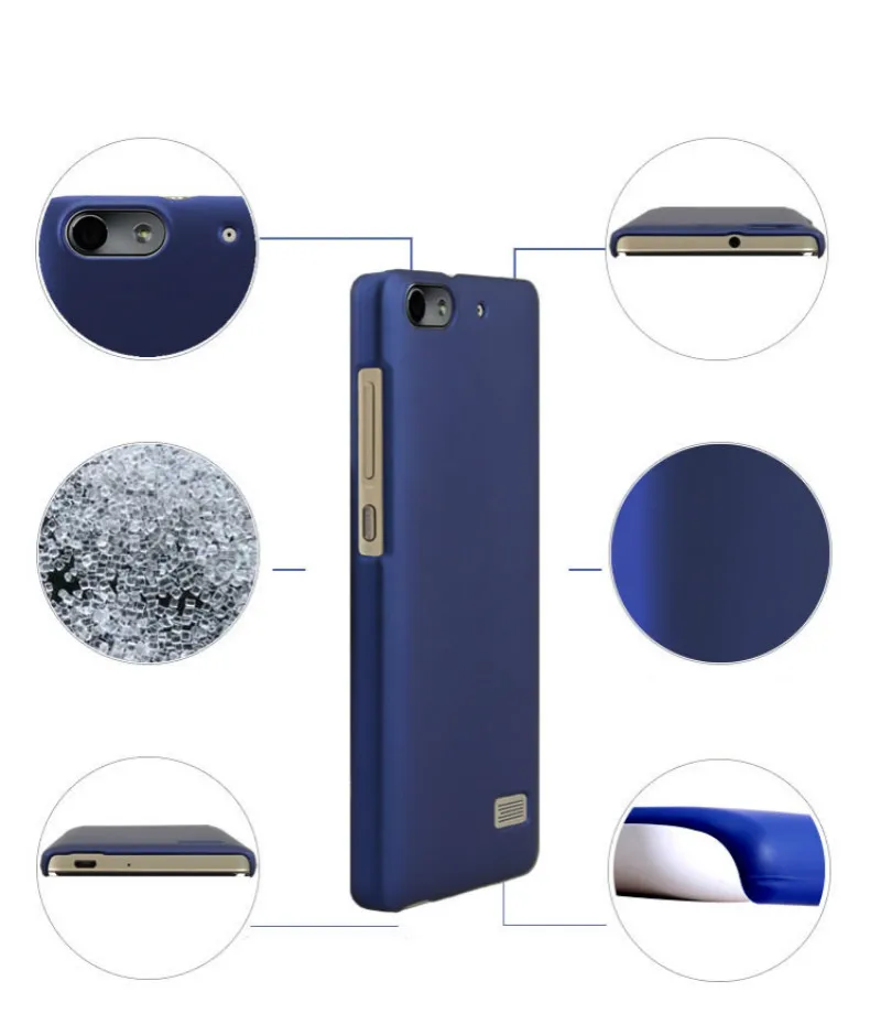 ZUCZUG для Huawei Honor 4C чехол матовый тонкий Противоскользящий резиновый Жесткий ПК