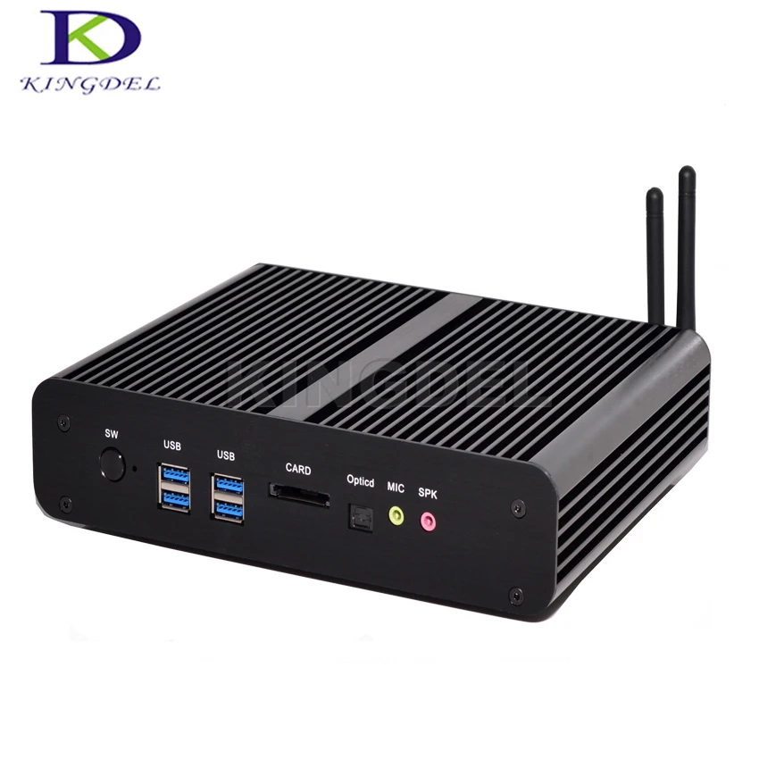 5 Поколения Цпу Intel Core i7 5550U Mini PC Windows 10 intel HD 6000 Графика 2 * LAN порт HDMI Игровых 16 ГБ RAM 256