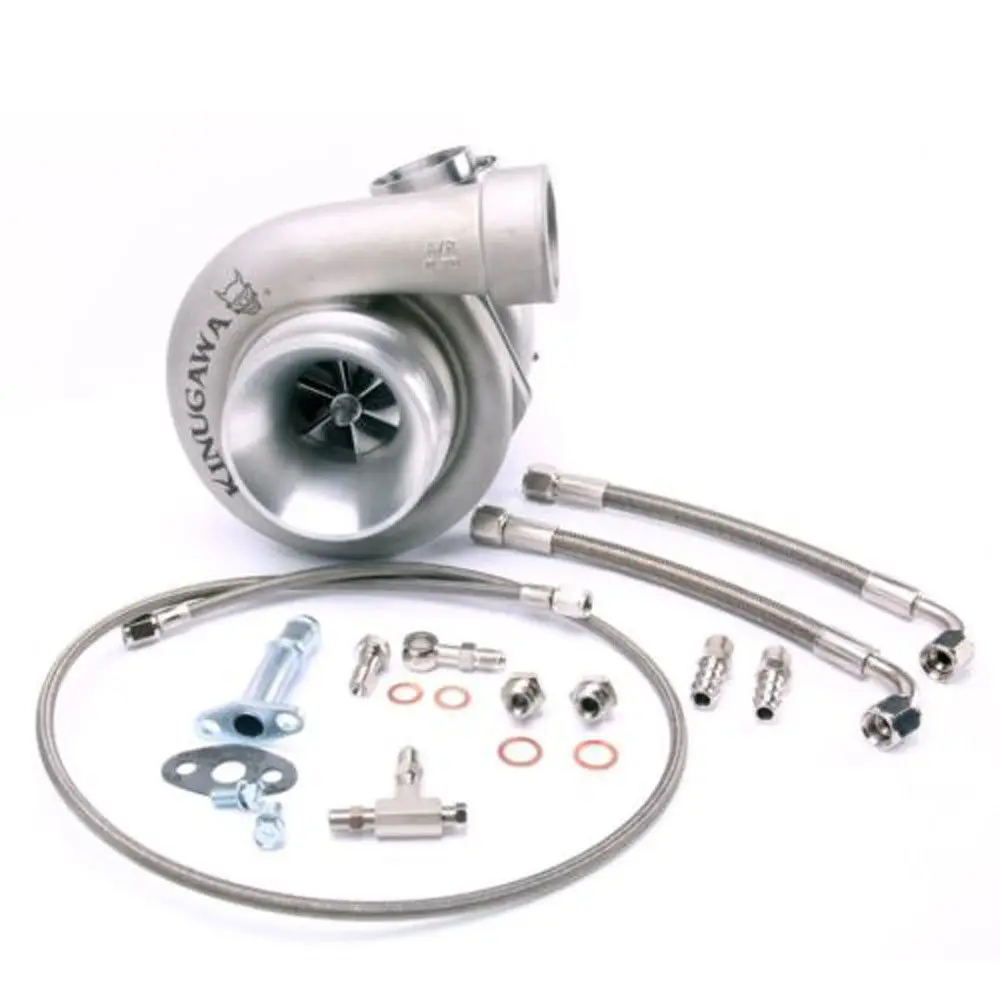 Kinugawa шаровой подшипник турбонагнетателя 4 &quotGT3076R AR.82 V Band корпус из нержавеющей