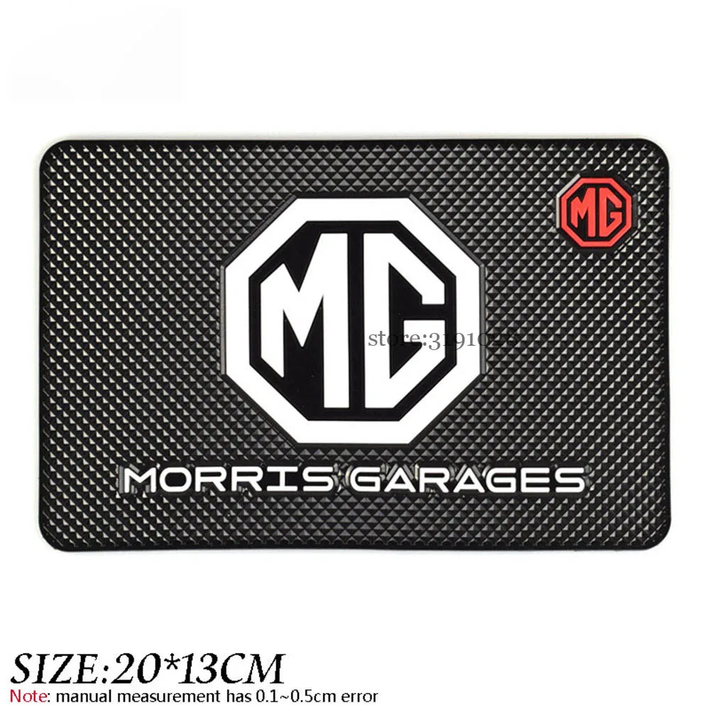 MG Для Opel MG Renault Toyota Nissan Haval Mazda Dodge Jeep hyundai Ford Buick Jaguar XF Citroen Противоскользящий держатель для сотового телефона коврик - Название цвета: MG