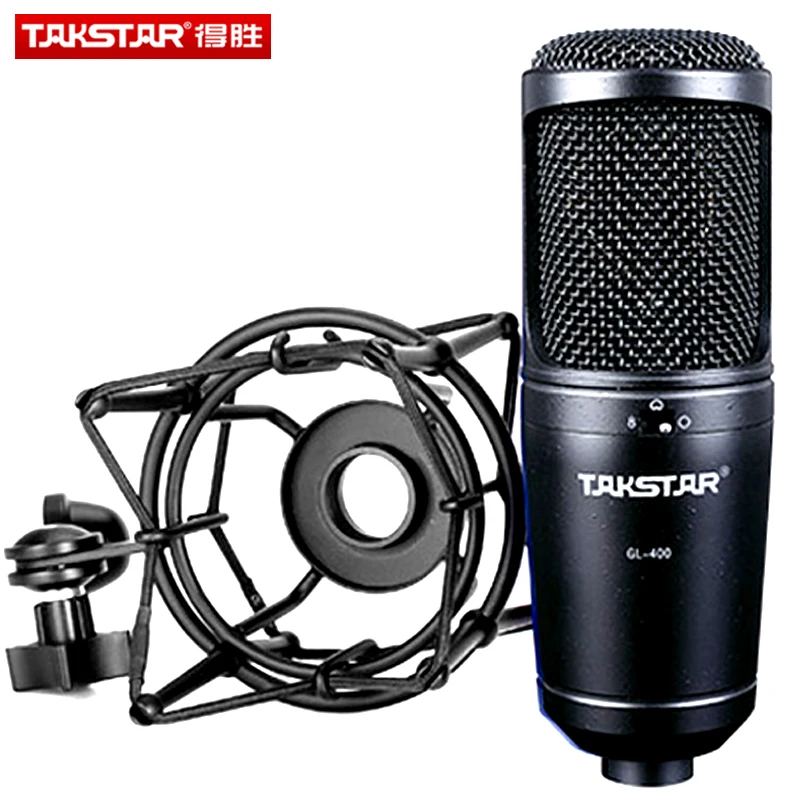 Takstar GL 400 профессиональные Проводные конденсаторные микрофоны для проведения