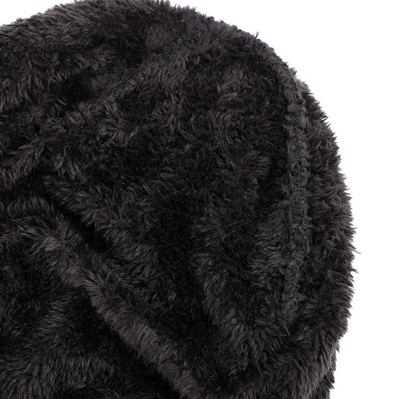 2018 Winter Patchwork Wool Knitted Hat Male Brand Fashion Flocking Unisex Hip Hop Skullies Beanies Thick Warm Caps Female |