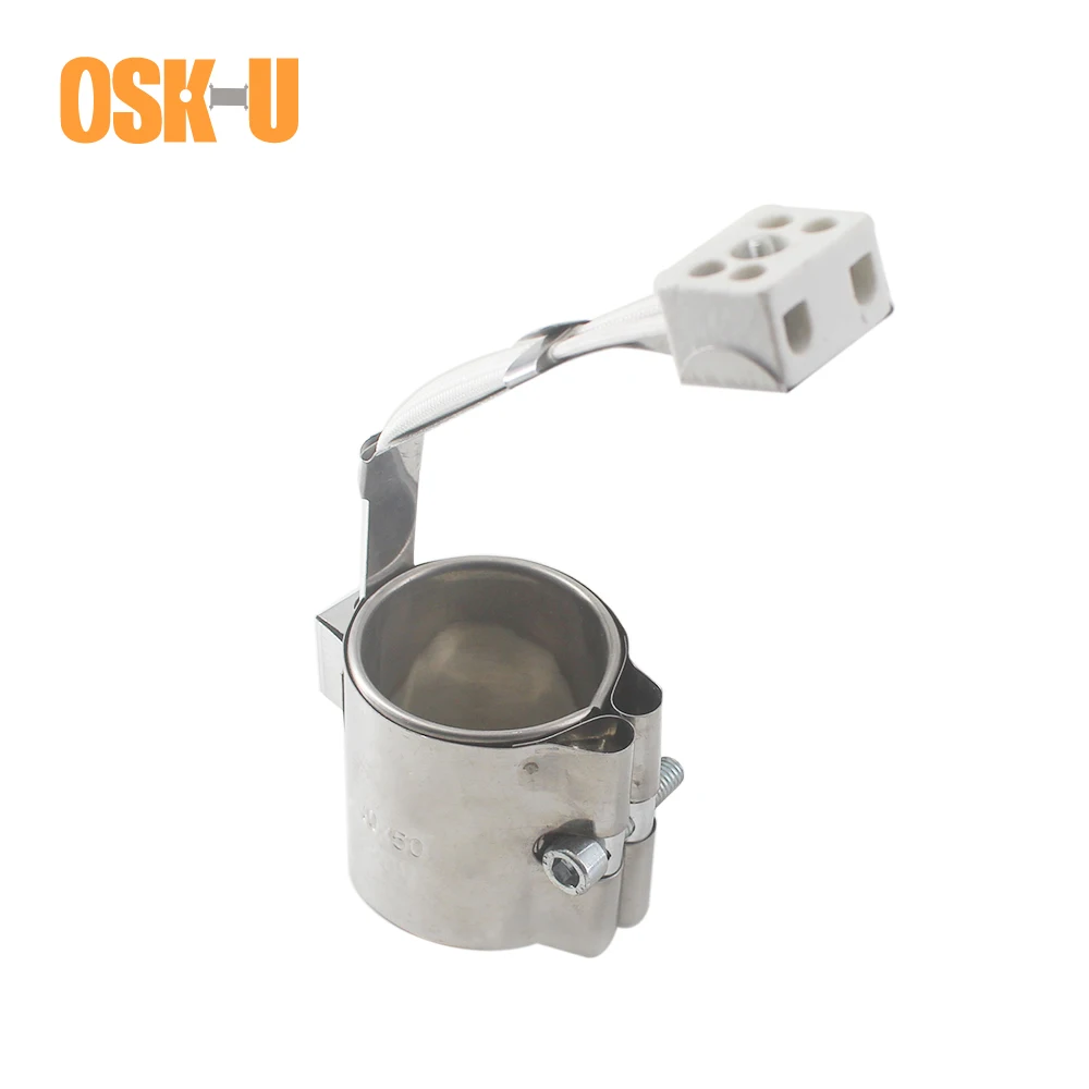 

Керамический ленточный нагреватель OSKIU 50х30/35/40/45 мм 140/160/190/210Вт 220В