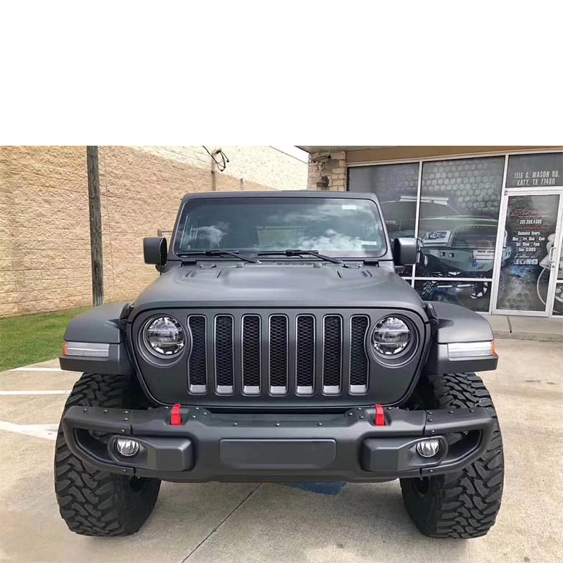 Для 2018 Jeep wrangler JL передний и задний бампер оригинального стиля с отверстием для