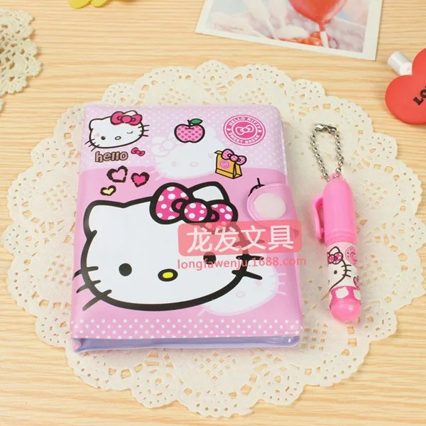 1 шт. блокнот hello kitty мультфильм маленькие желтые люди различные подарки Санта Клаус мультфильм Блокнот записная книжка