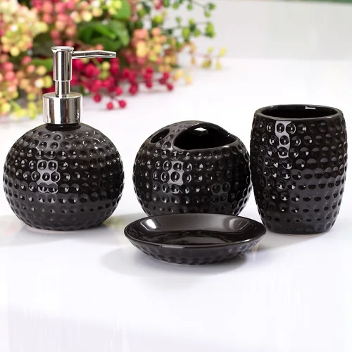 Улыбка серии четыре части керамический набор для ванной комнаты туалетные