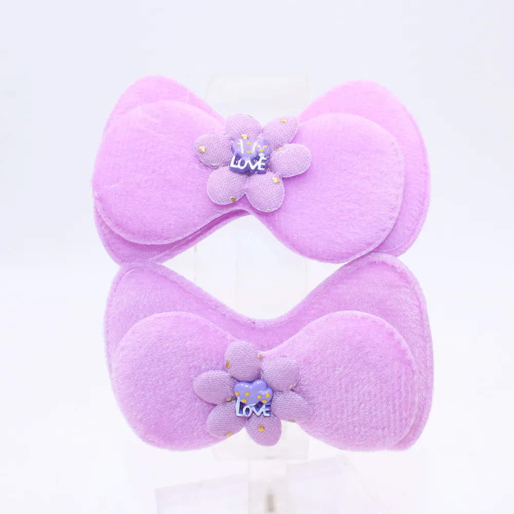 2 шт./лот с клипсами для маленькой девочки милый цветок бант заколка волос модная