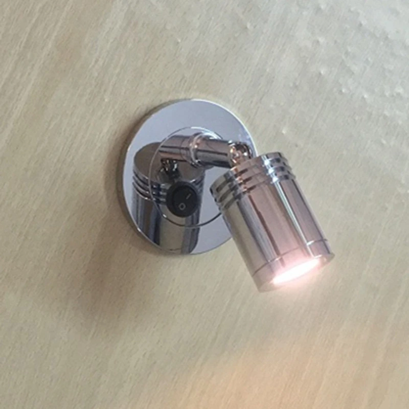 Topoch resssessed in Wall Light Grooved цилиндрическая головка Фокусирующая линза 30 градусов