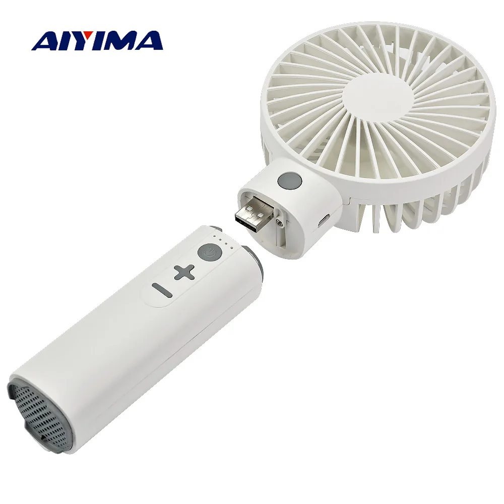 AIYIMA Multi-function Bluetooth Audio Портативная колонка с мини-вентилятором мобильный power Bank