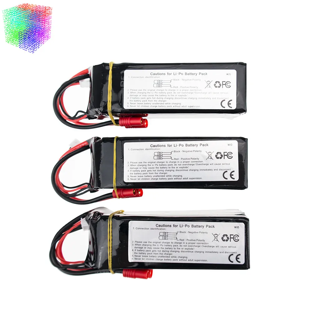 Walkera QR X350 PRO Lipo battery 2 или 3 шт. и зарядное устройство с кабелем 11 1 В 5200 мАч 3S 15C RC Drone