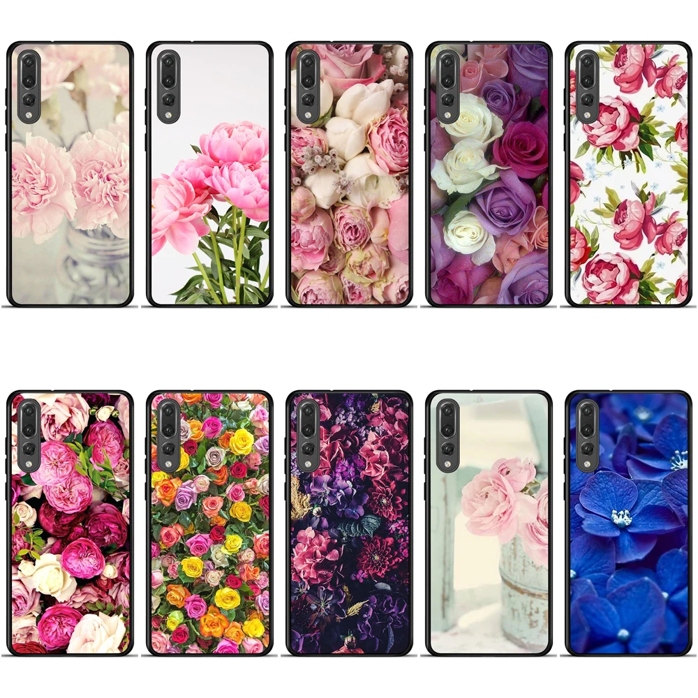 Черный мягкий силиконовый чехол из ТПУ для Huawei P10 lite P8 P9 P20 Pro Mate 10 Lite 20 P умный