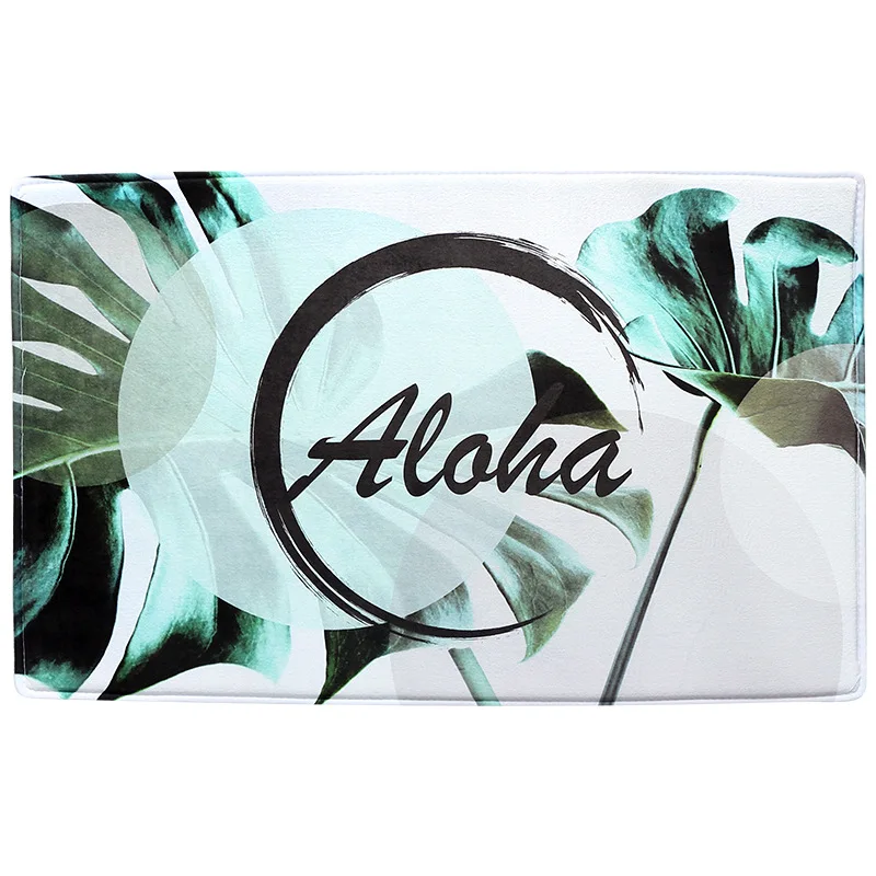 50X80 см скандинавский короткий фланелевый подушка для пола Придверный коврик