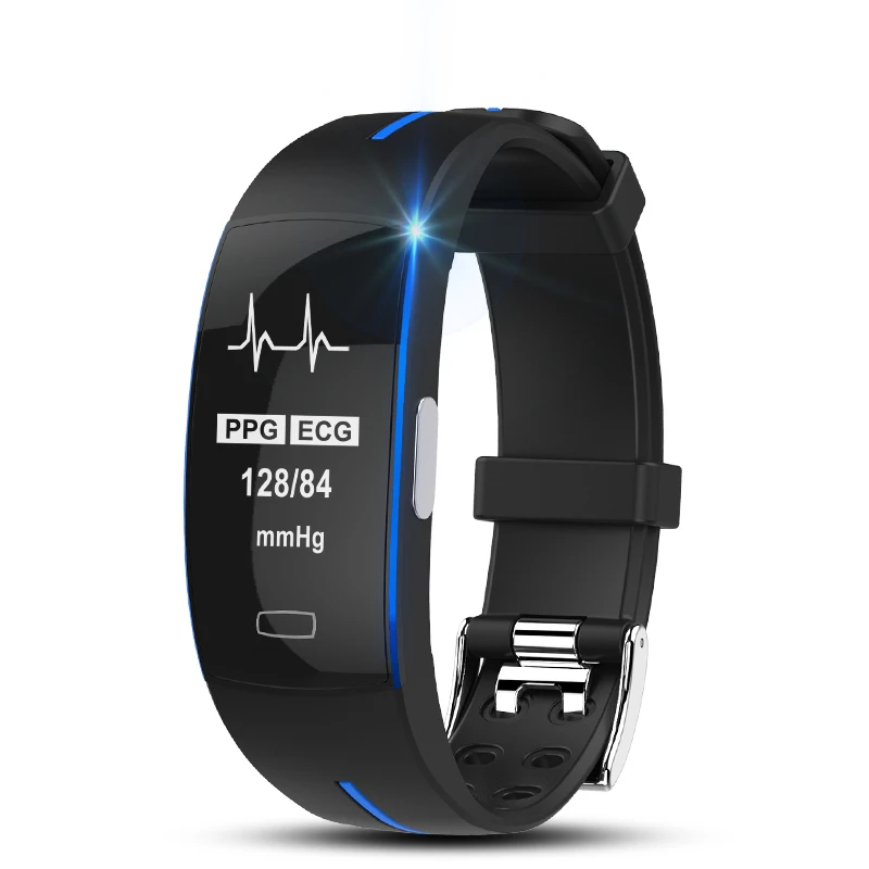 P3 цветной сенсорный экран Смарт-браслет для iOS Android смартфон трекер активности