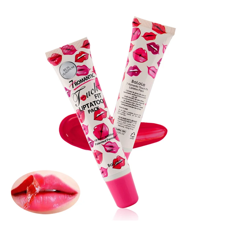 5 Colors Tattoo Lipstick My Lip Tint Pack Waterproof Long Lasting Lipgloss Wow Baton Matte Red Stick Peeling Cosmetic | Красота и