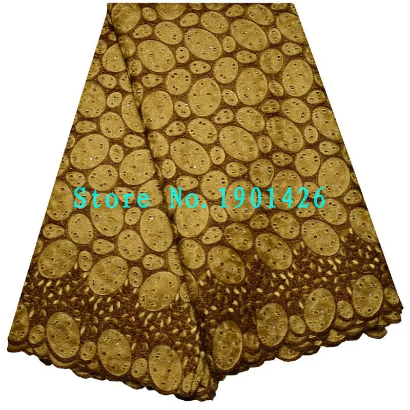 2017 кружевная ткань вышитая Высококачественная швейцарская вуаль с вырезами