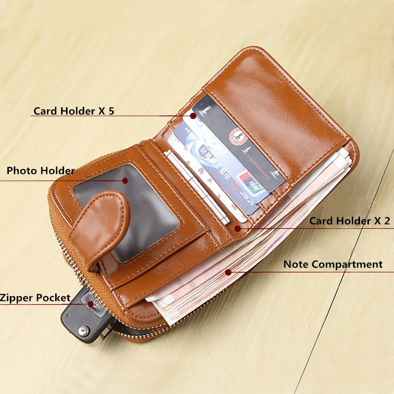 

REPRCLA Women Wallet Fashion Folded Coin Purse Small Short Card Holder PU Leather Female Clutch Wallets High Quality Cartera