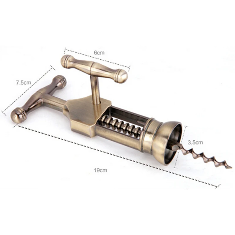 Античная Профессиональный Вино Винт Штопор Открывалка Аксессуары Бытовая для