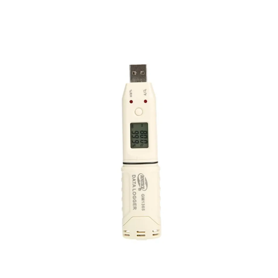 Brand LCD Humidity Temperature Data Logger USB Digital Temperature Humidity Recorder -30~+80 Celsius Tem Auto Recorder