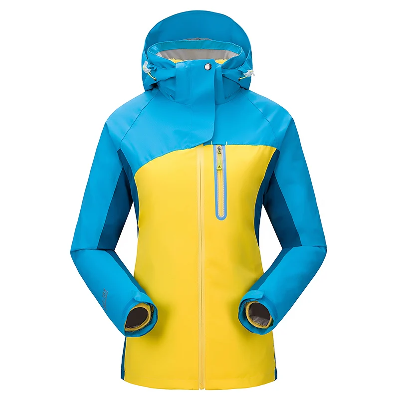 

Hot sale Women's Winter thick Inner Fleece Jacket Outdoor ski snowboard Sport Coat Hiking Skiing Camping e Warm Female clothes