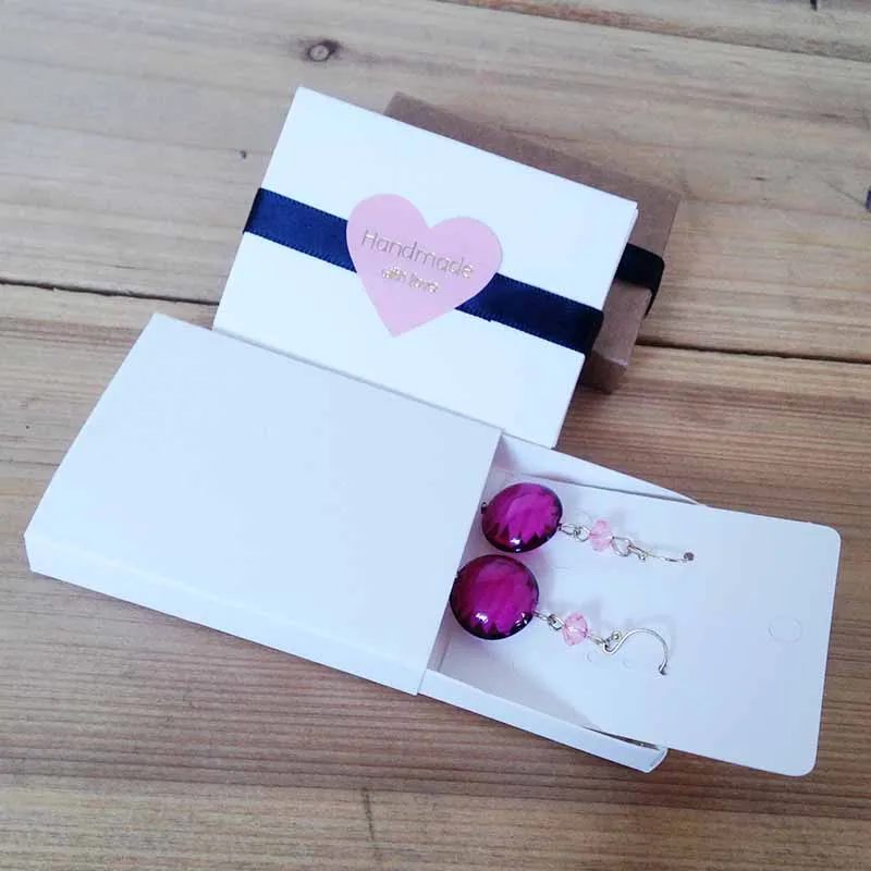 Подвеска сделай сам/коробка для сережек упаковка сочетаний Подарочная коробка