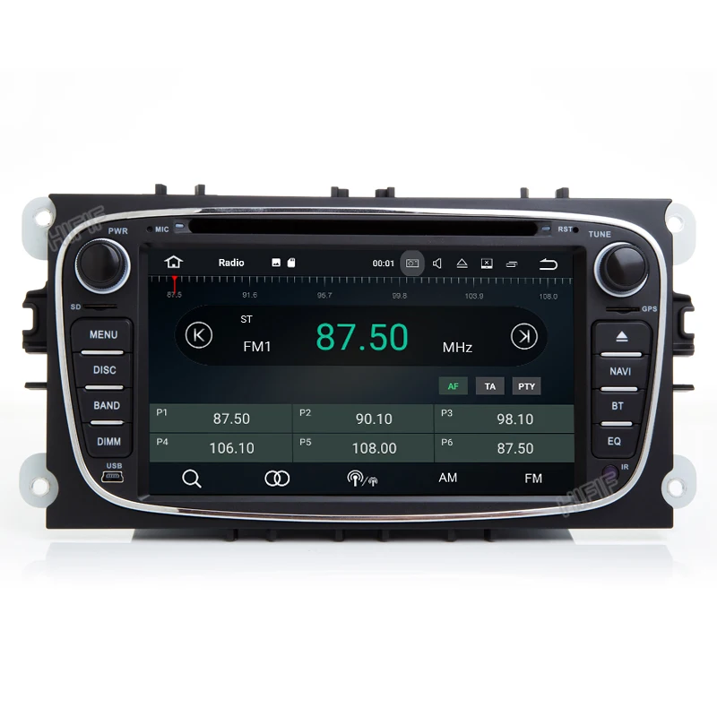HIFIF DAB Android 7 12 CD DVD радио плеер Navi GPS для FORD FOCUS Mondeo GALAXY C-Max S-MAX Kuga | Автомобили и