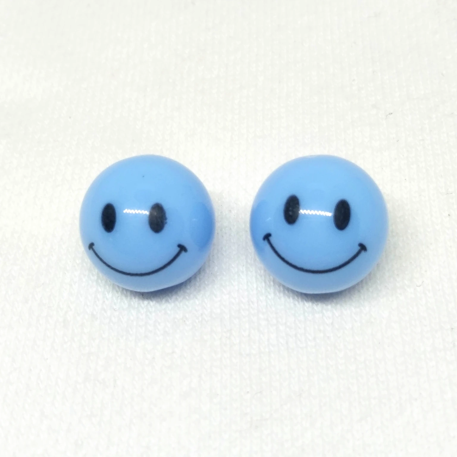 10 шт. 14 мм smiley face узор круглые осветляющие бусины из смолы, браслет серьги аксессуары для изготовления украшений, популярный
