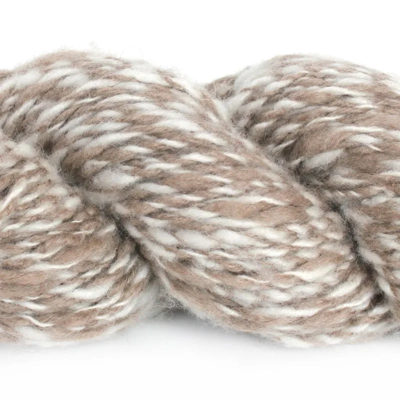 18 Ecru brown twist Пряжа лотоса ручная пряжа супер толщина кашемир пряжа натуральный кашемир ручная вязка цветные DIY вязание крючком - Цвет: 18 Ecru brown twist