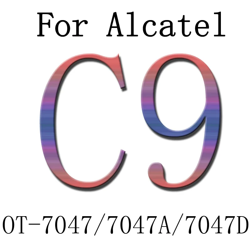 Закаленное Стекло Экран Защитная пленка для Alcatel One Touch idol2 6037 idol3 6039 6045 C3 C9 C7 Pop2 M5 5042 Pixi3 4,5 Pixi4 чехол - Цвет: C9