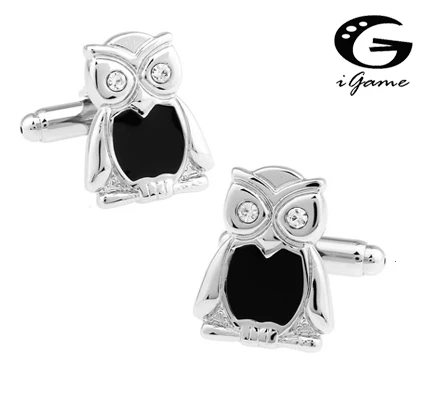 

iGame French Cuff Links Novelty Owl Design Free Shipping