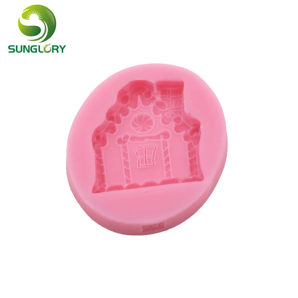 Рождественское украшение для дома силиконовая форма торта мыла инструменты