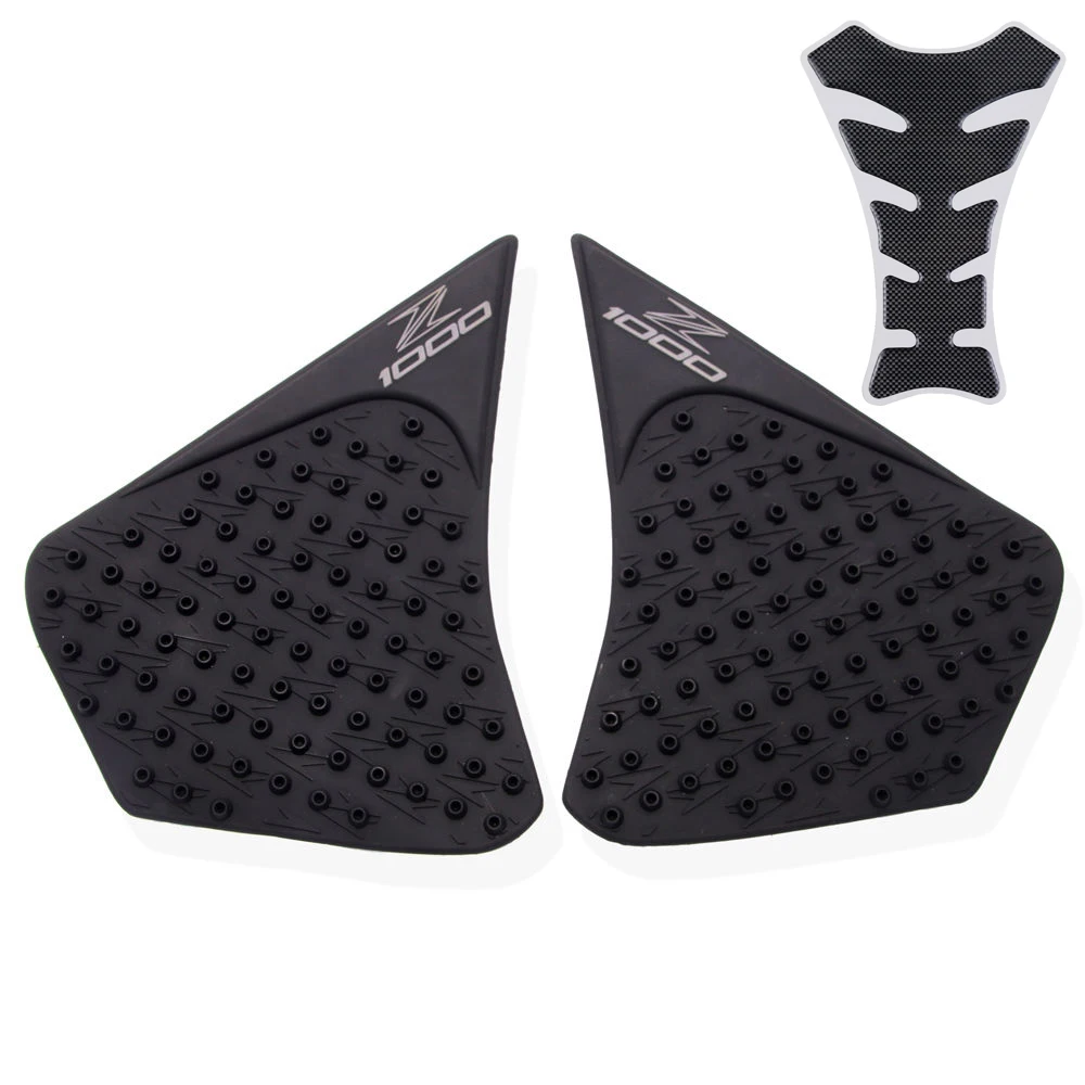 

For Kawasaki Z1000 2014 2015 2016 Z 1000 Motorcycle Protector Anti slip Tank Pad Gas Knee Grip Traction Side Decal +1 Sticker