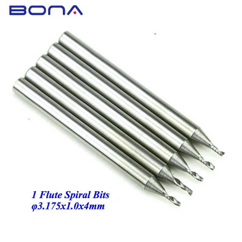 Концевая фреза с одной канавкой 3 175 мм 4 1 0 мм|cnc router bits|milling cutterflutes milling cutters |