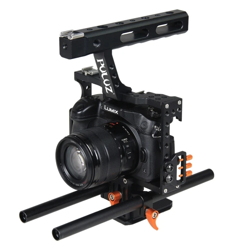 PULUZ Камера клетка Ручка Стабилизатор для Sony A7 & A7S A7R II A7RIII III цифрового