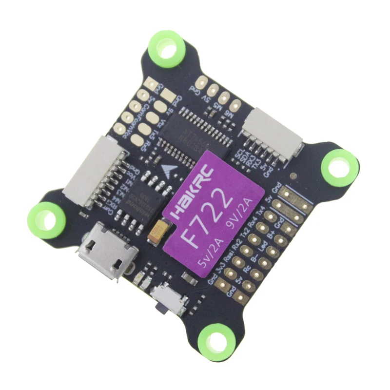 HAKRC гоночный Дрон F722 V3 Контроллер полета интегрированный OSD 5V 9V Dual BEC 50A 4 в 1 ESC