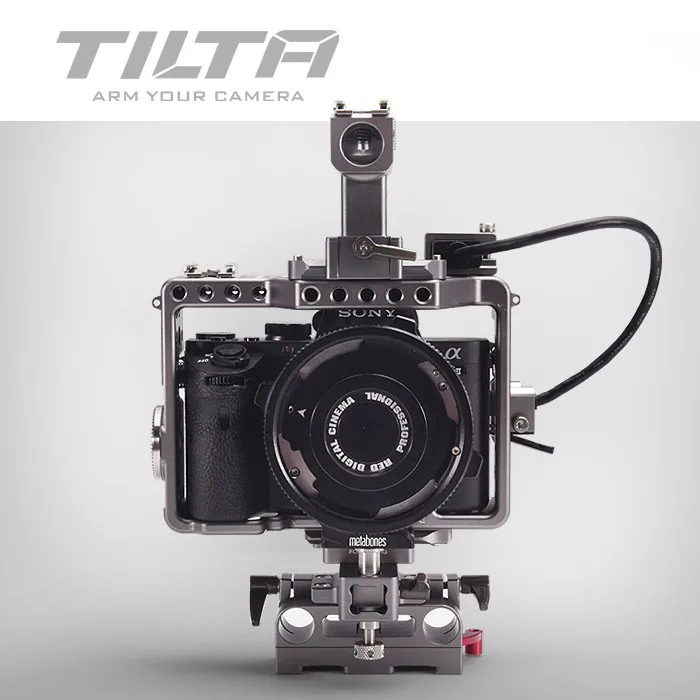 Tilta A7 Rig A7S2 A7R A7R2 Cage Baseplate Top Handle для SONY series camera Film shooting/бесплатная доставка|rig