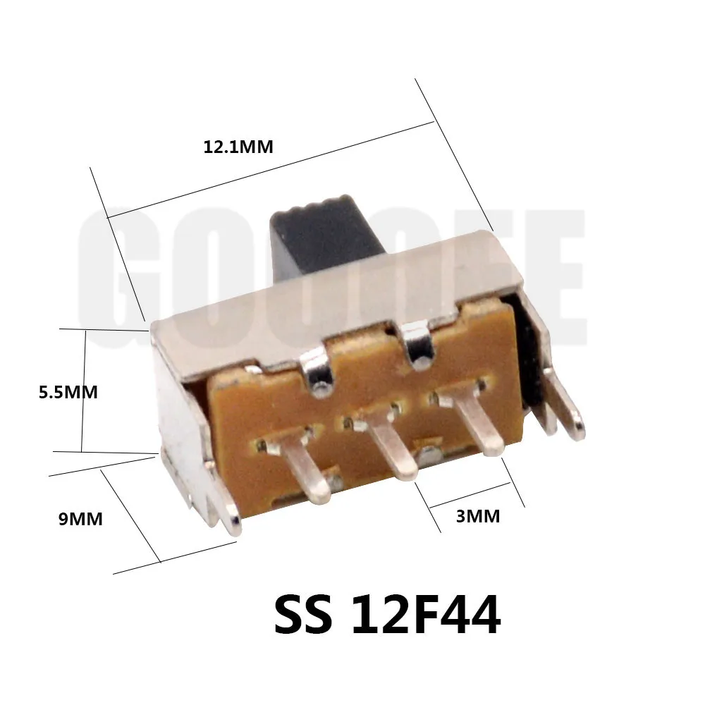 Переключатель слайдов SS 12D00 5 шт. полоса колебаний переключения передач 2/3 файлов
